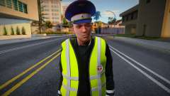 Policial de trânsito em uniforme de verão para GTA San Andreas