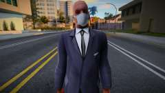 Bmyboun em uma máscara protetora para GTA San Andreas