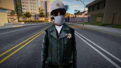 Lapdm1 em uma máscara de proteção para GTA San Andreas