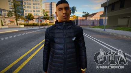 Homem na jaqueta de inverno 2 para GTA San Andreas