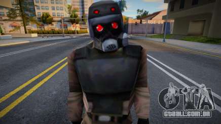 Hunk from Resident Evil 2 para GTA San Andreas