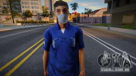 Sindaco em uma máscara protetora para GTA San Andreas