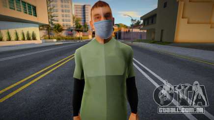 Swmycr em uma máscara protetora para GTA San Andreas
