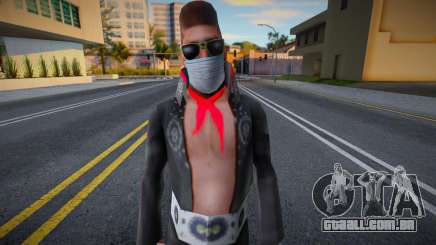 Vhmyelv em uma máscara protetora para GTA San Andreas