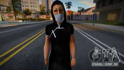 Sofyri em uma máscara protetora para GTA San Andreas