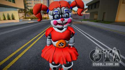 Circus Baby V2 Blue Eyes para GTA San Andreas