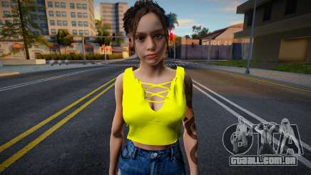 Claire Denim Shorts 1 para GTA San Andreas