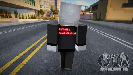 Slenderman from Minecraft para GTA San Andreas
