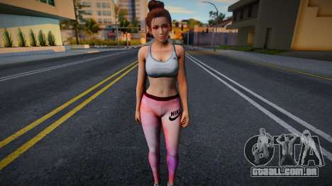 Mai Shiranui Casual v2 para GTA San Andreas