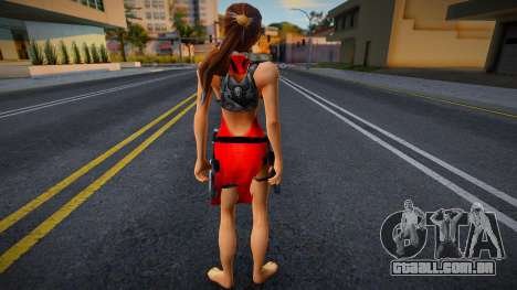 Lara Evening Red Dressa para GTA San Andreas