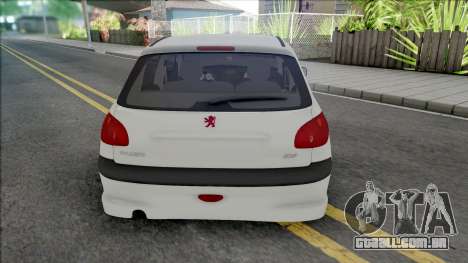 Peugeot 206 Hatchback [HQ] para GTA San Andreas