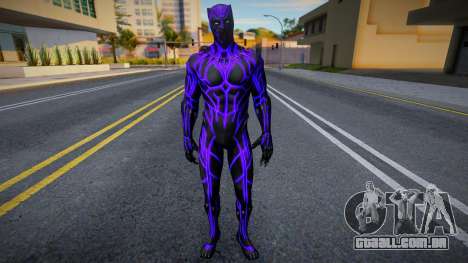 Black Panther Glowing para GTA San Andreas