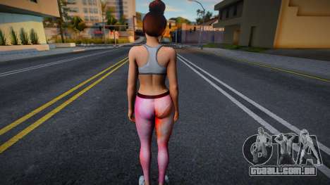 Mai Shiranui Casual v2 para GTA San Andreas