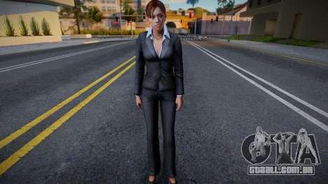 Jill Valentine Business Outfit from RE5 para GTA San Andreas