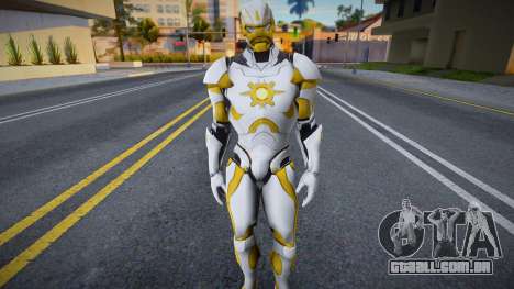 Ironman MK 3 Space GoTG White para GTA San Andreas