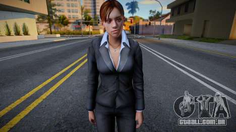 Jill Valentine Business Outfit from RE5 para GTA San Andreas