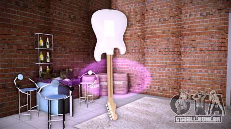 Fender Jimi Hendrix Stratocaster para GTA Vice City