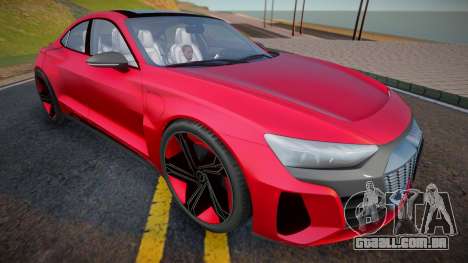 Audi e-tron GT 2018 CCD para GTA San Andreas