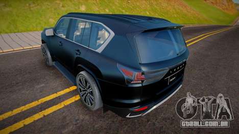 Lexus LX600 2022 para GTA San Andreas