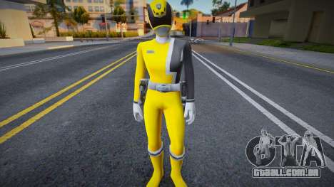 Power Rangers RPM Yellow para GTA San Andreas