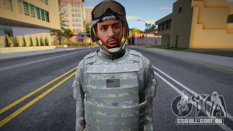 GTA V Online Military Skin para GTA San Andreas