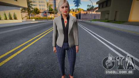 Agatha from GTA V para GTA San Andreas