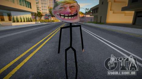 Human Troll Skin para GTA San Andreas