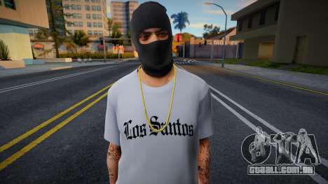 Gângster de camiseta de Los Santos para GTA San Andreas