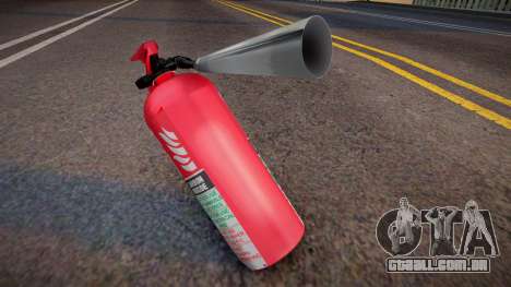 Novo extintor de incêndio 1 para GTA San Andreas