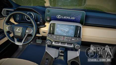 Lexus LX600 2022 para GTA San Andreas