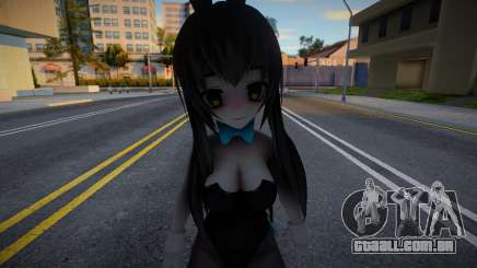 [bluearchive] Kakudate Karin Bunny Girl ver para GTA San Andreas