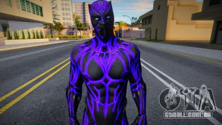 Black Panther Glowing para GTA San Andreas