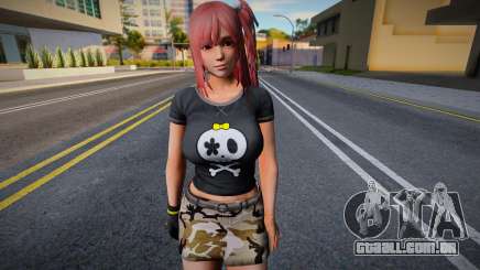 Dead Or Alive 5 Last Round - Honoka Beta para GTA San Andreas