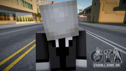 Slenderman from Minecraft para GTA San Andreas