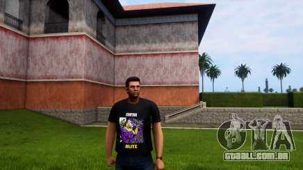 KMFDM Blitz T Shirt para GTA Vice City Definitive Edition