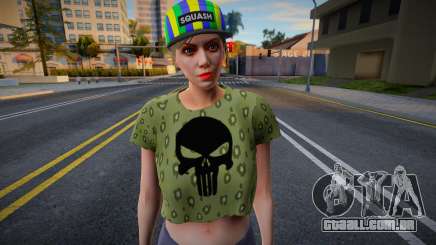 Garota Civil para GTA San Andreas