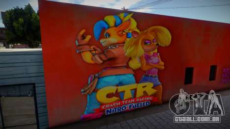 Tawna Bandicoot Mural para GTA San Andreas