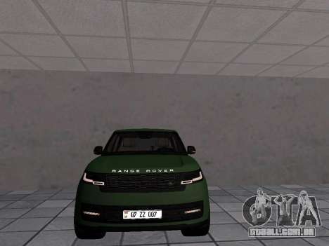 Land Rover Range Rover 2022 para GTA San Andreas