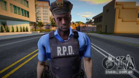 RPD Officers Skin - Resident Evil Remake v28 para GTA San Andreas