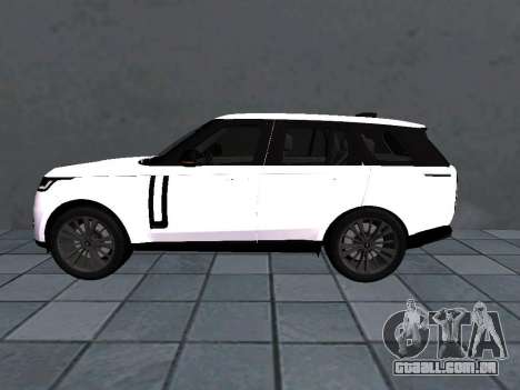 Land Rover Range Rover 2022 para GTA San Andreas