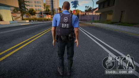RPD Officers Skin - Resident Evil Remake v25 para GTA San Andreas