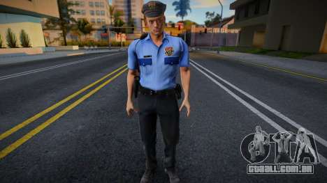 RPD Officers Skin - Resident Evil Remake v20 para GTA San Andreas