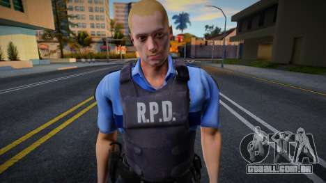 RPD Officers Skin - Resident Evil Remake v21 para GTA San Andreas