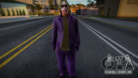 Joker Heath Ledger (The Dark Knight) para GTA San Andreas