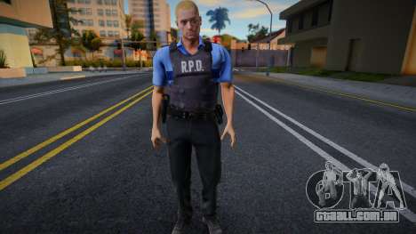 RPD Officers Skin - Resident Evil Remake v21 para GTA San Andreas