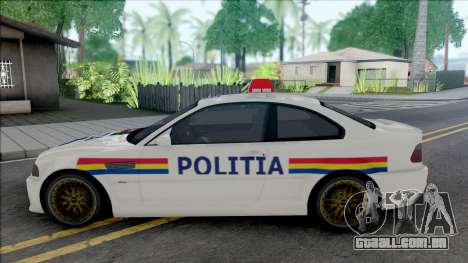 BMW M3 E46 Politia Romana para GTA San Andreas