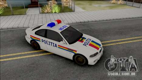 BMW M3 E46 Politia Romana para GTA San Andreas