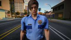 Leon - Officer Skin para GTA San Andreas