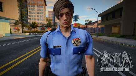 Leon - Officer Skin para GTA San Andreas