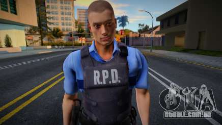 RPD Officers Skin - Resident Evil Remake v25 para GTA San Andreas